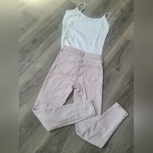 Light pink girls jeans